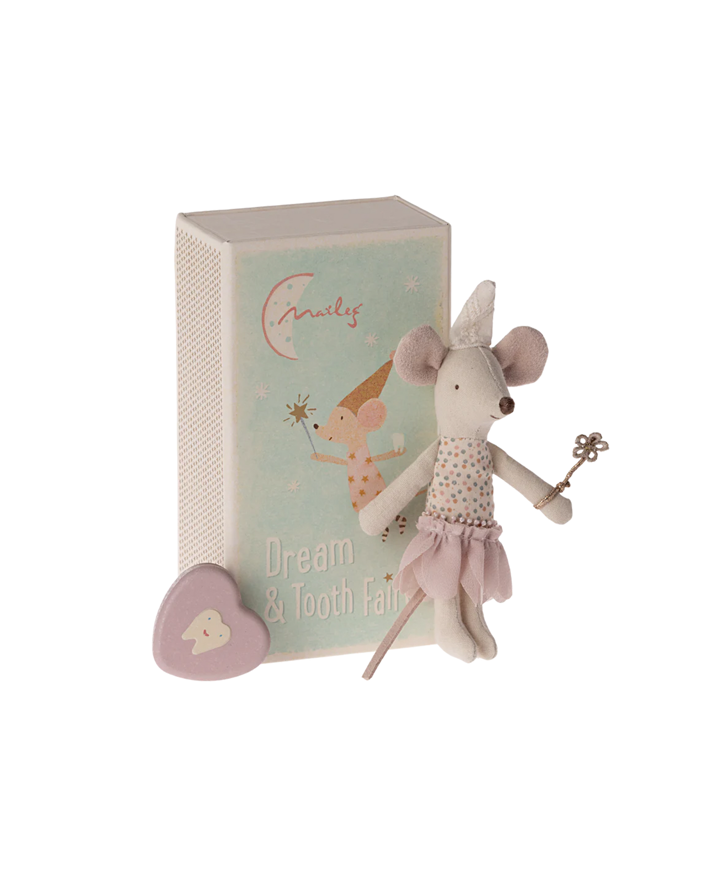 Tooth Fairy Mouse Little Sister Pink 11 cm - Maileg