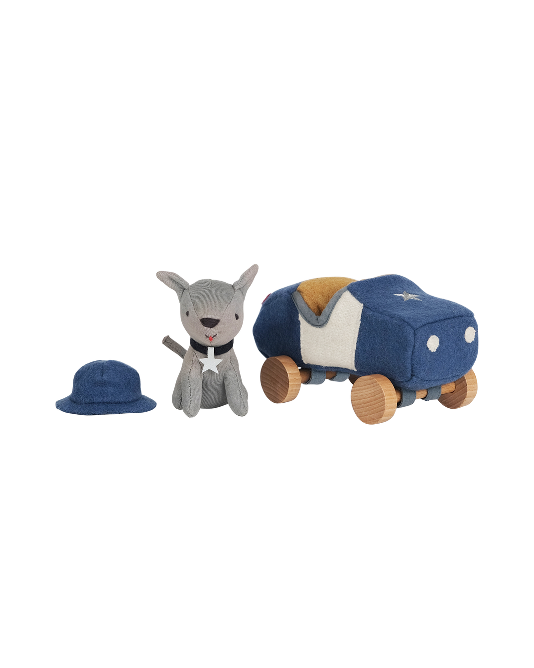 Holdie Dog-go Officer Driver Dog Car - Frozzy