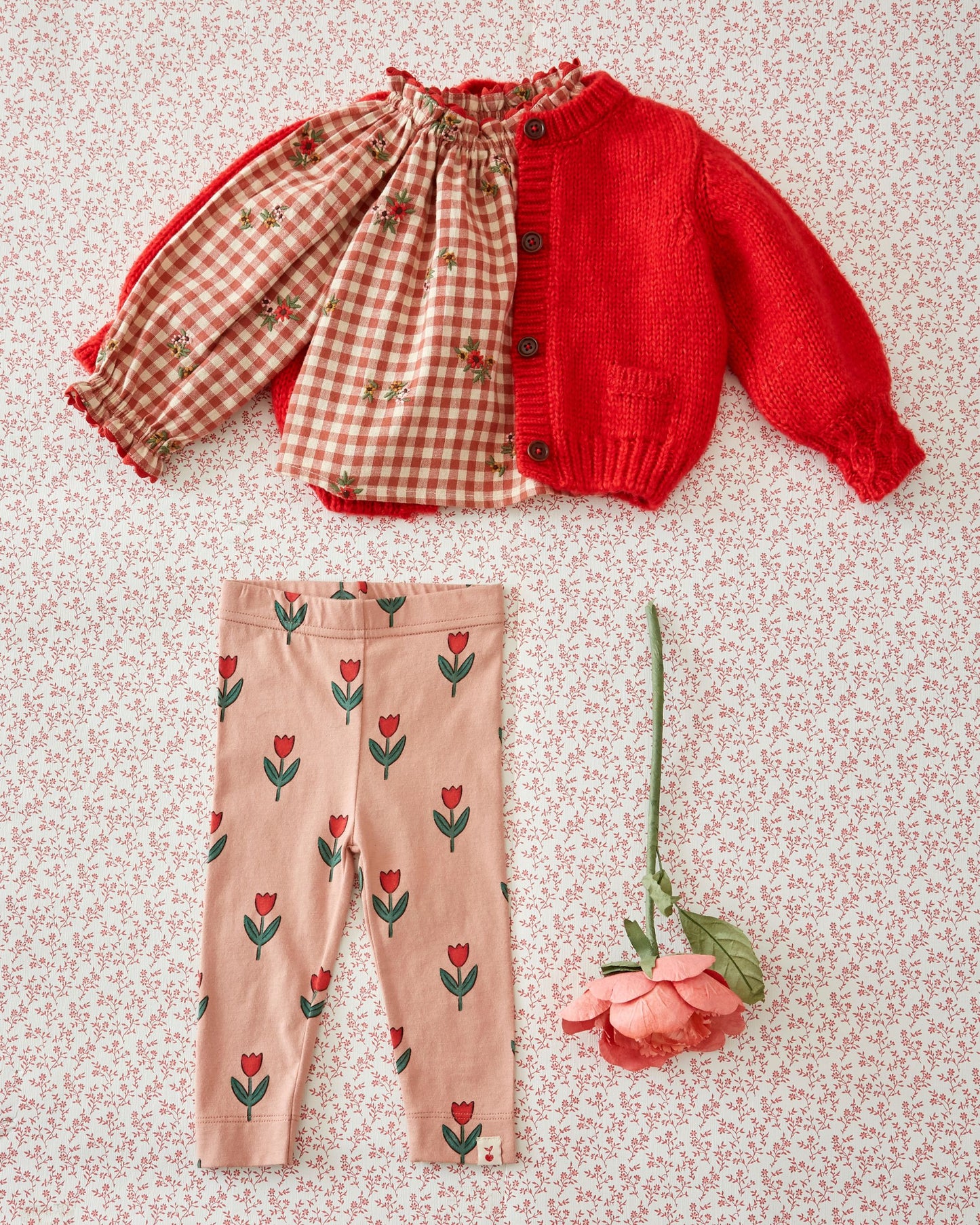 Cardigan - Ultra doux rouge