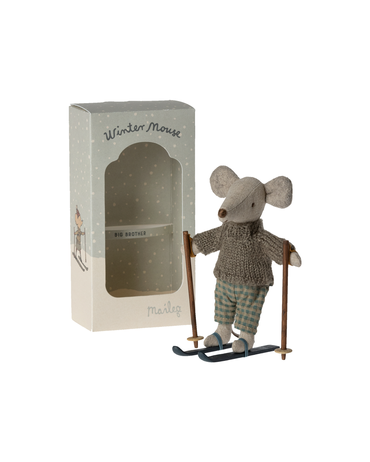 Souris en hiver grand frère - Maileg