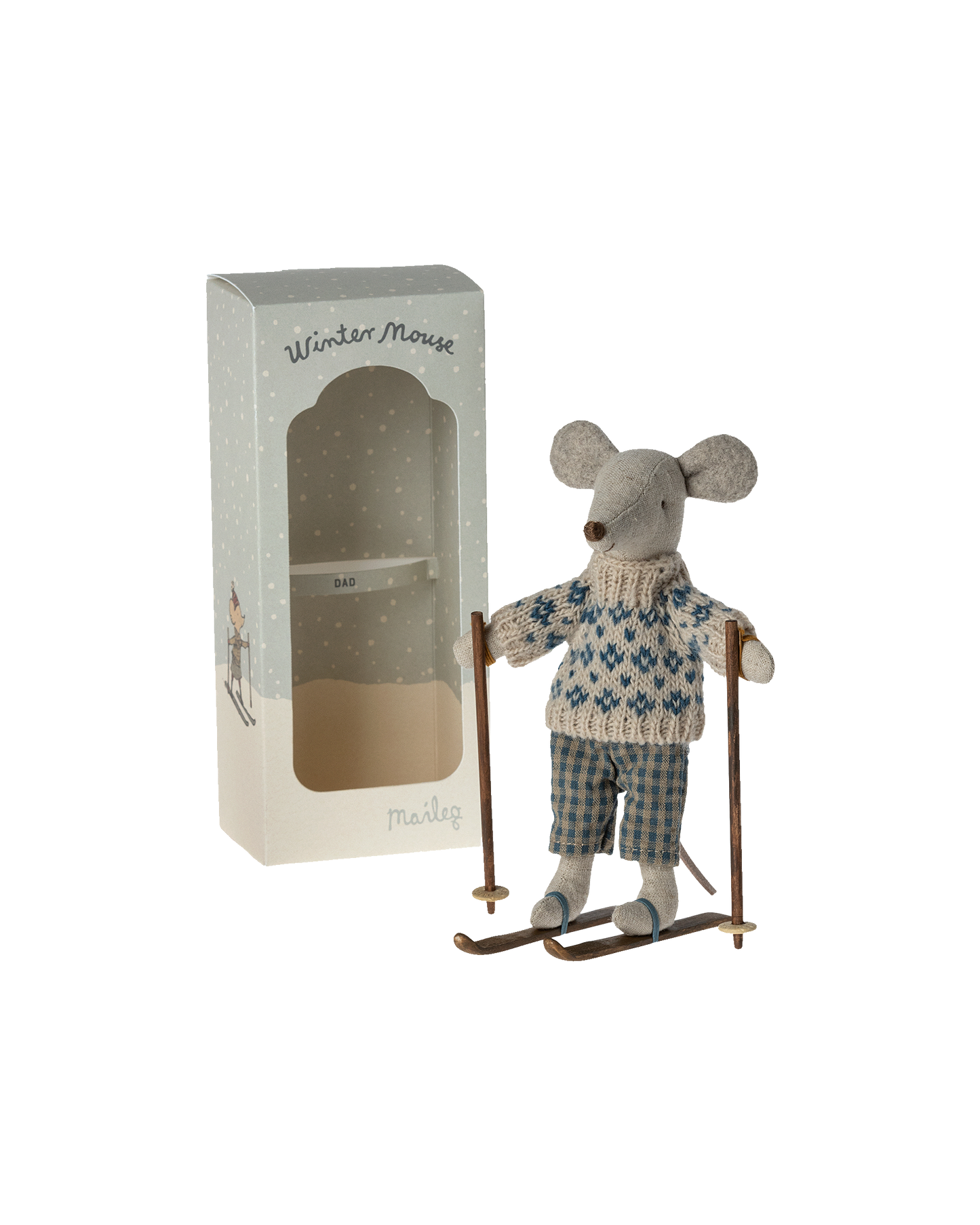 Souris en hiver Papa - Maileg