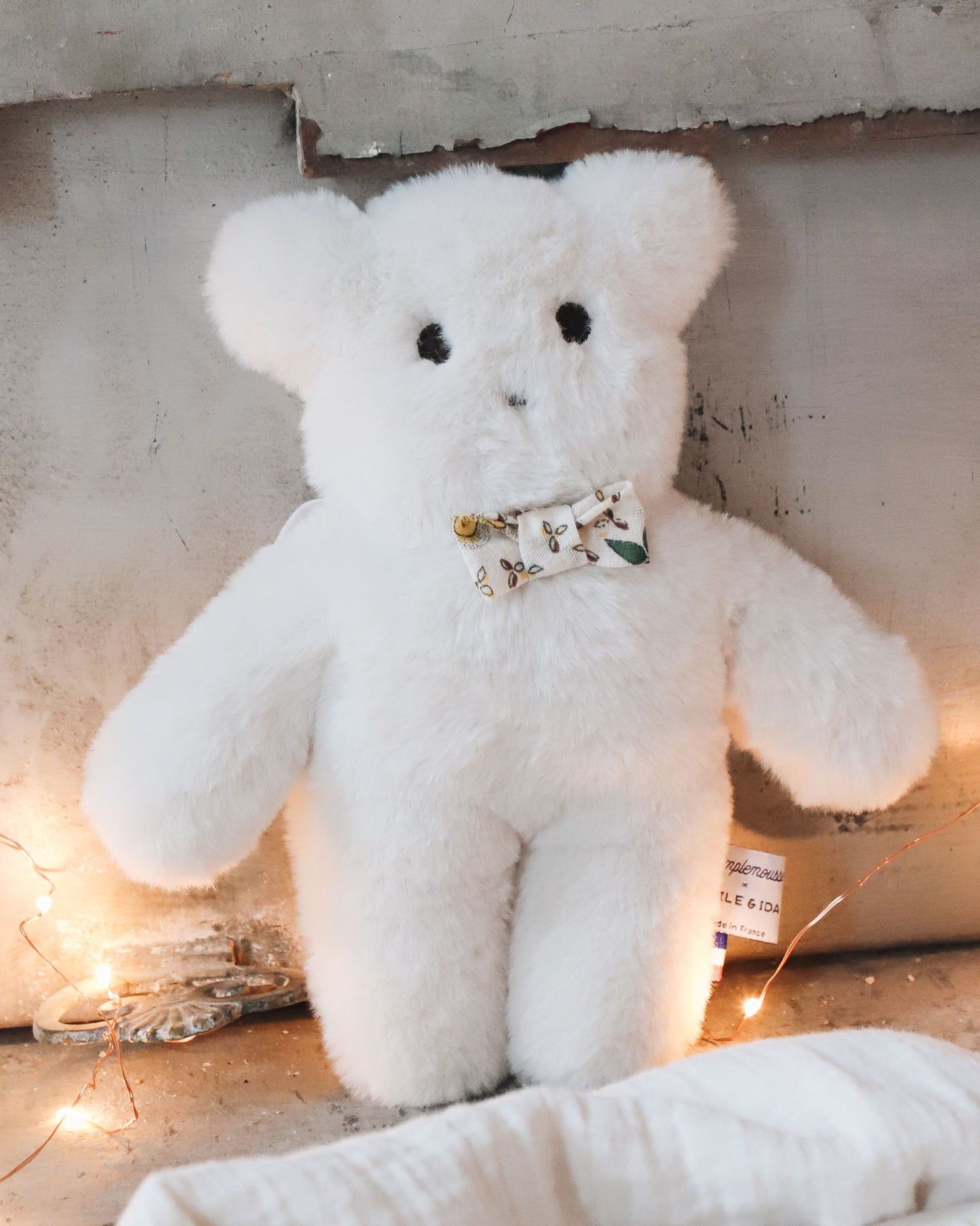 Peluche - Ourson écru Pamplemousse x Emile et Ida