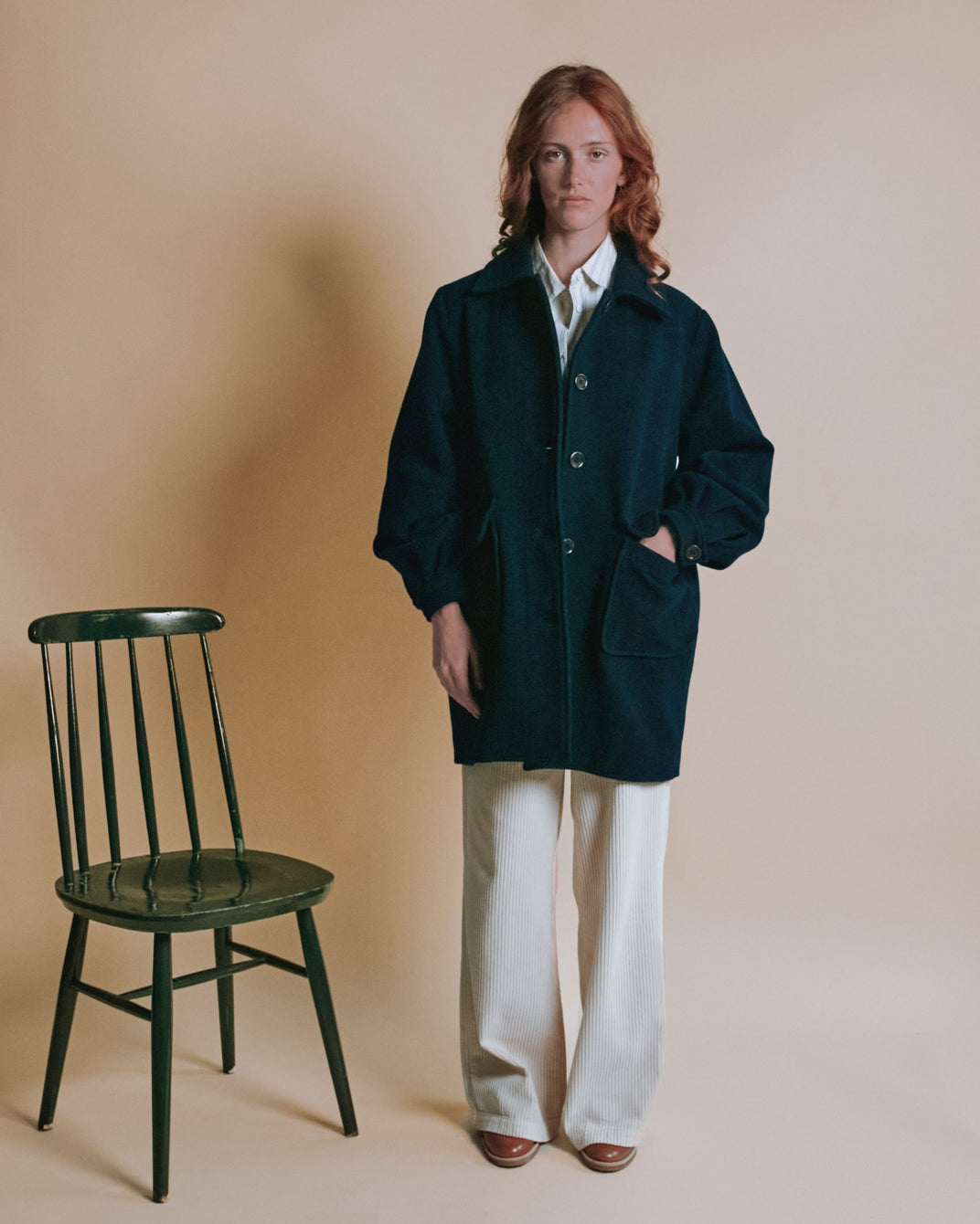 Manteau - Laine marine