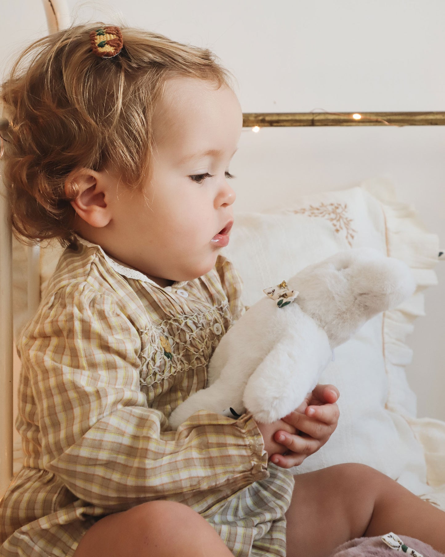 Peluche - Ourson écru Pamplemousse x Emile et Ida