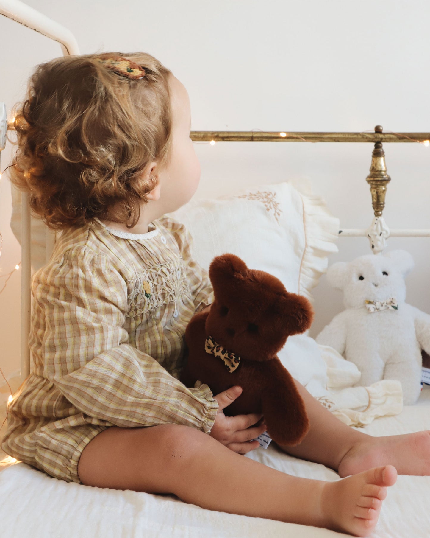 Peluche - Ourson écru Pamplemousse x Emile et Ida