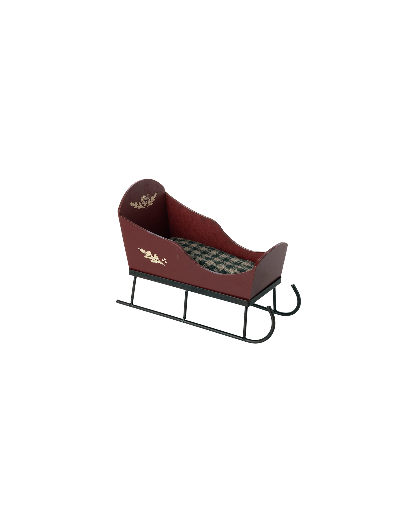 Red sleigh 12 cm - Maileg