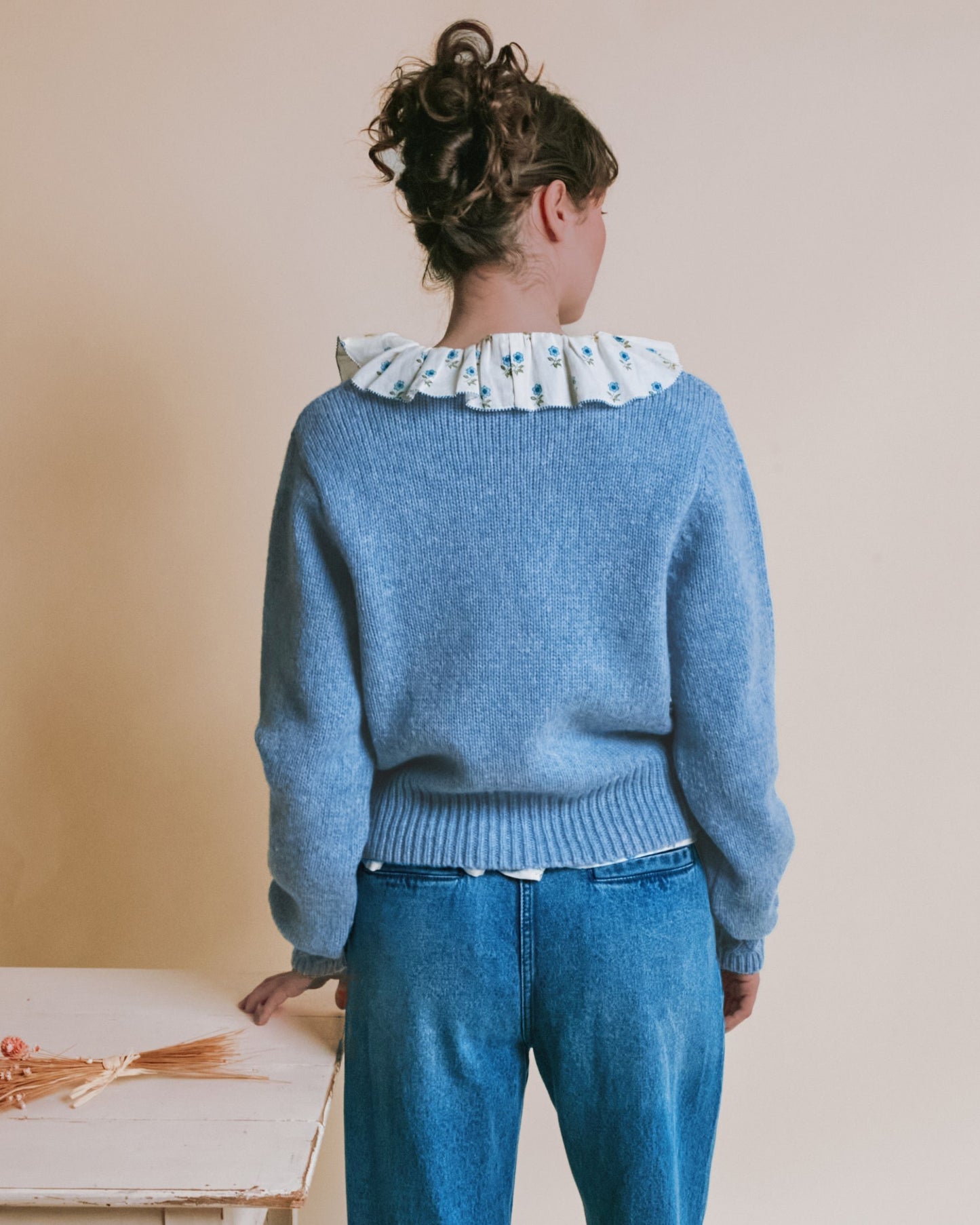 Cardigan - Ultra doux bleu clair