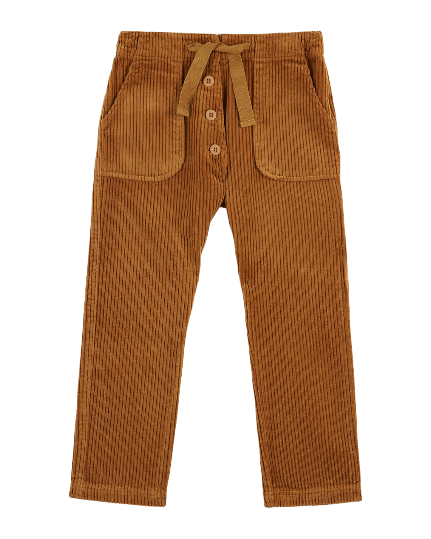 Brown velvet pants