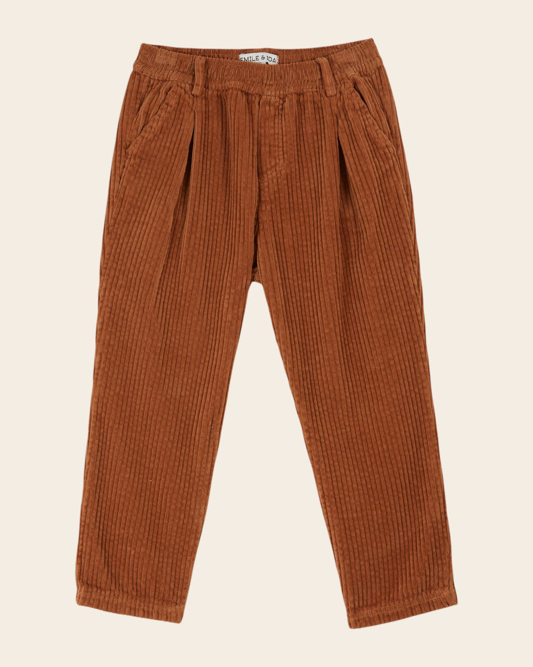 Pantalon - Velours cotelé caramel