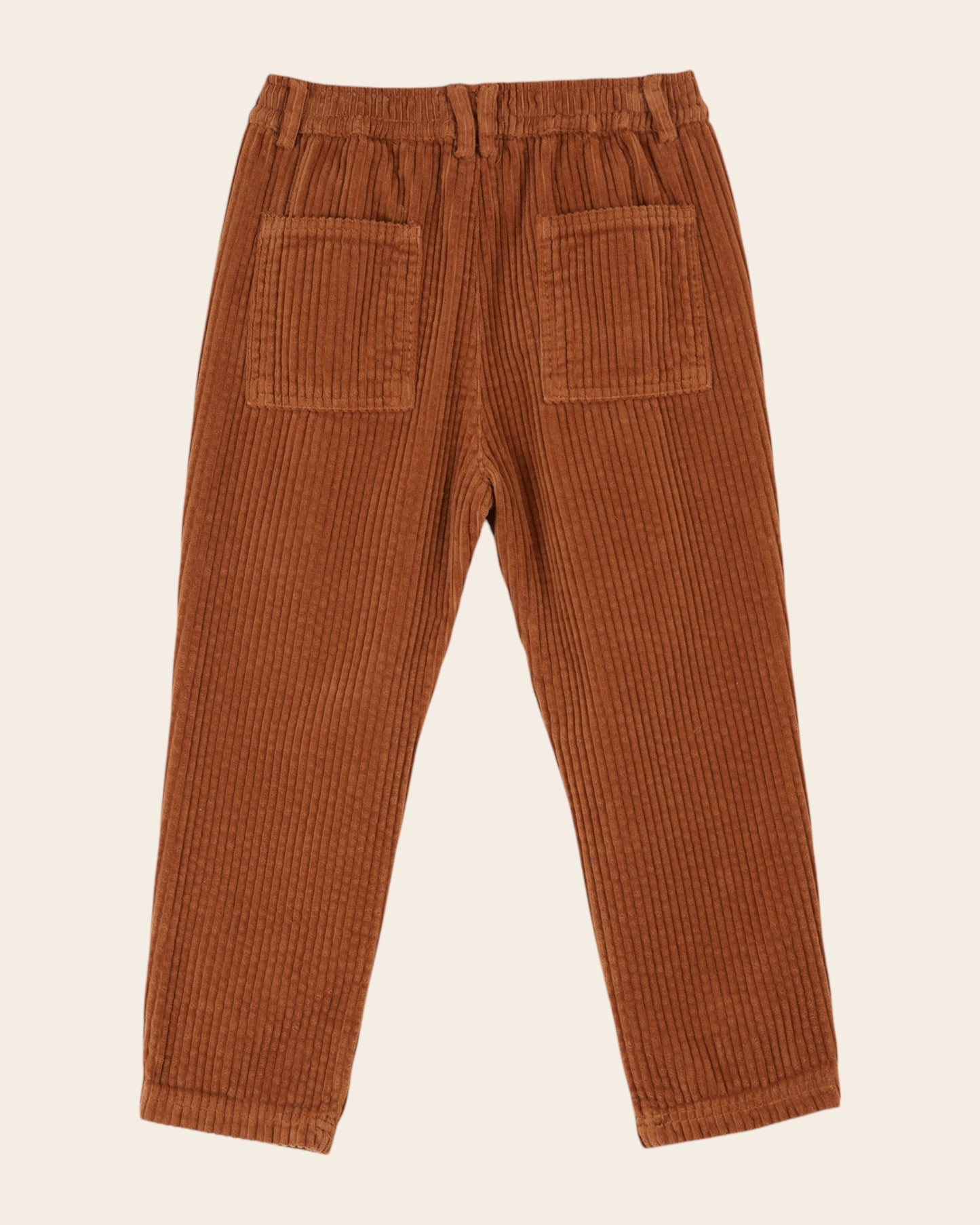Pantalon - Velours cotelé caramel