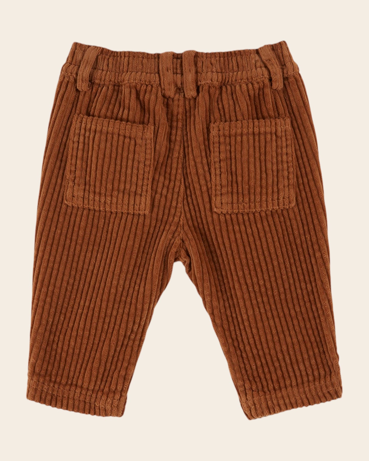 Pantalon - Velours cotelé caramel