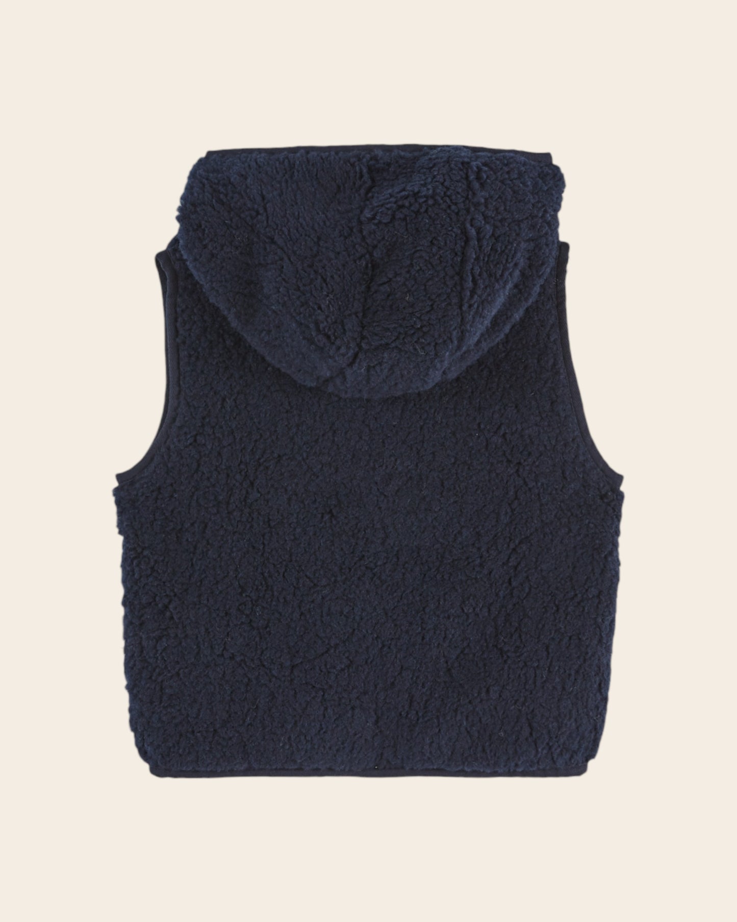Veste sans manches à capuche - Moumoute marine