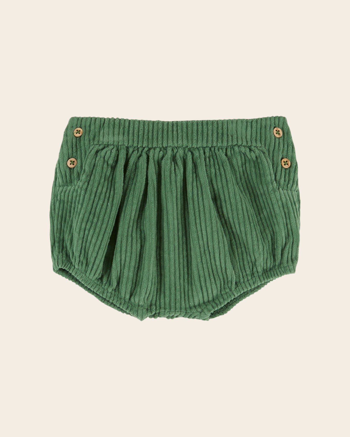 Bloomer - Velours côtelé vert