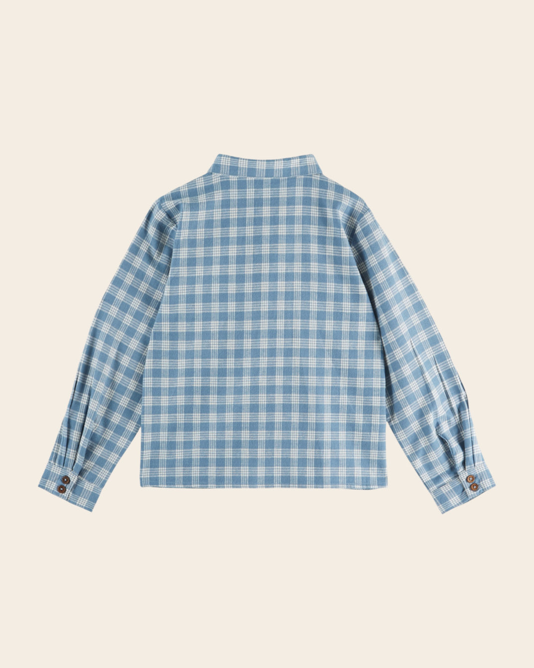Chemise - Carreaux bleus et blancs