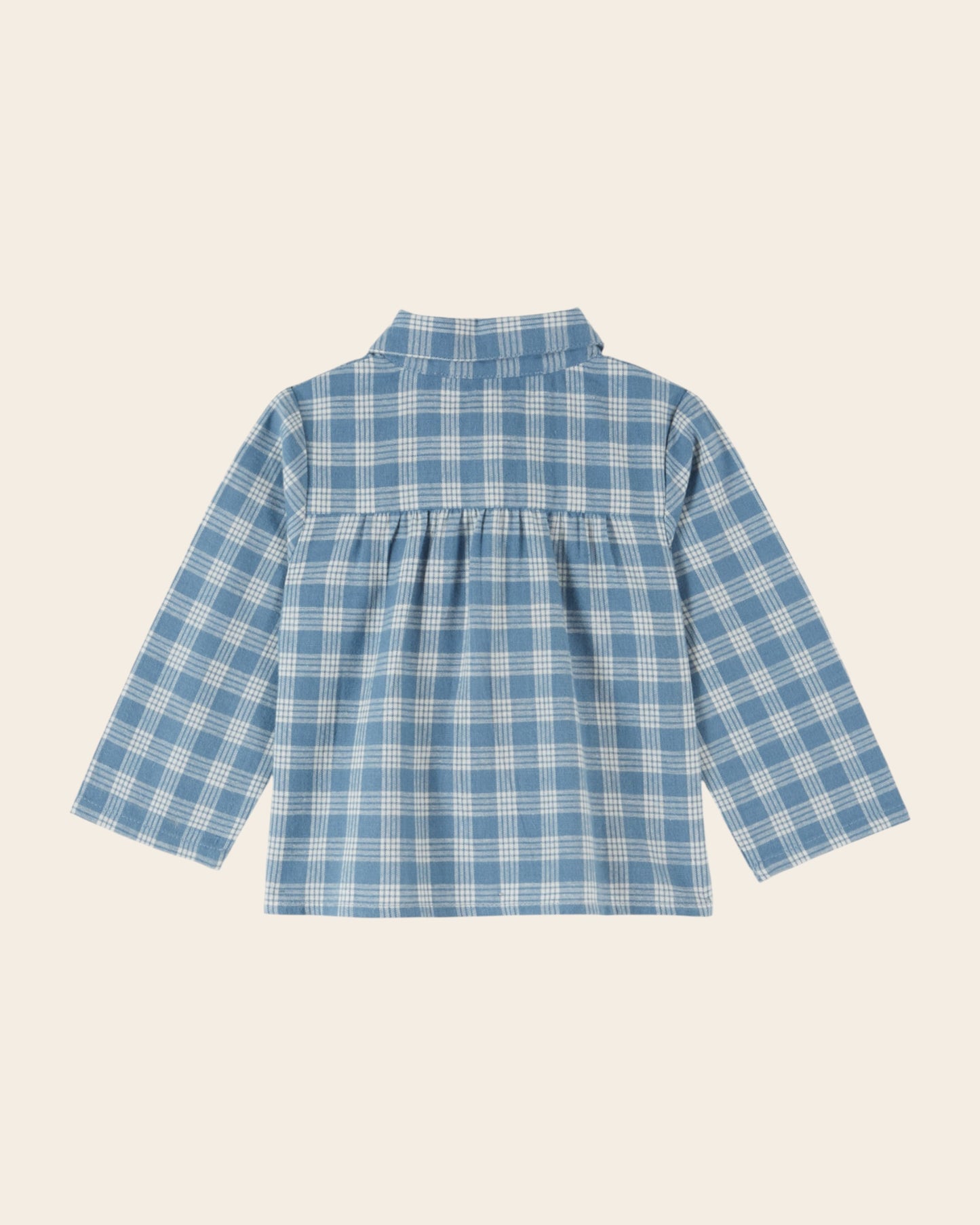 Chemise - Carreaux bleus et blancs