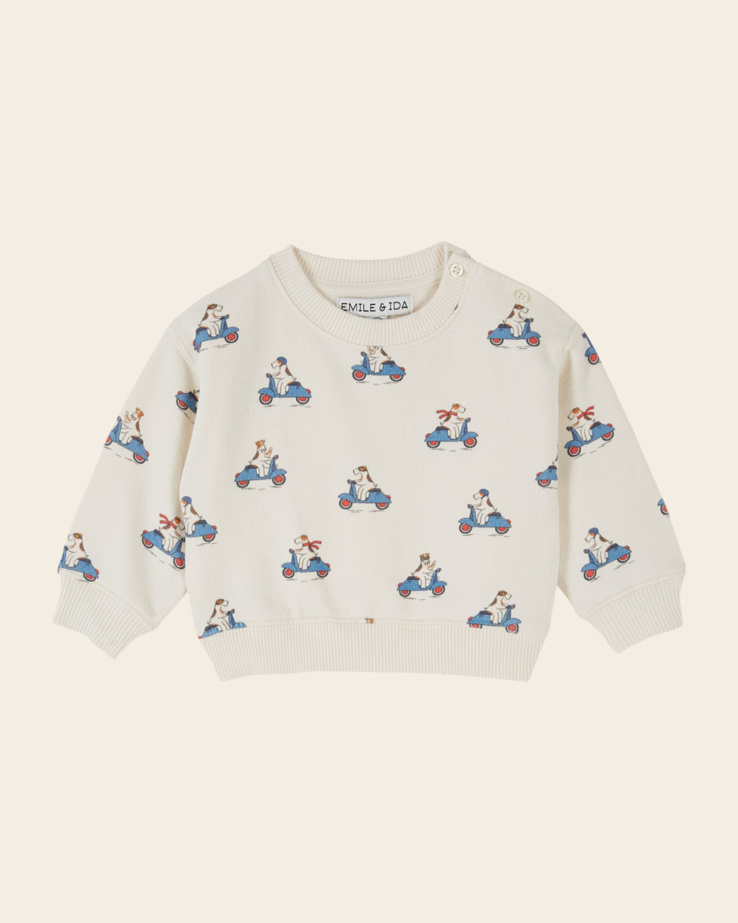 Sweat - Chien écru