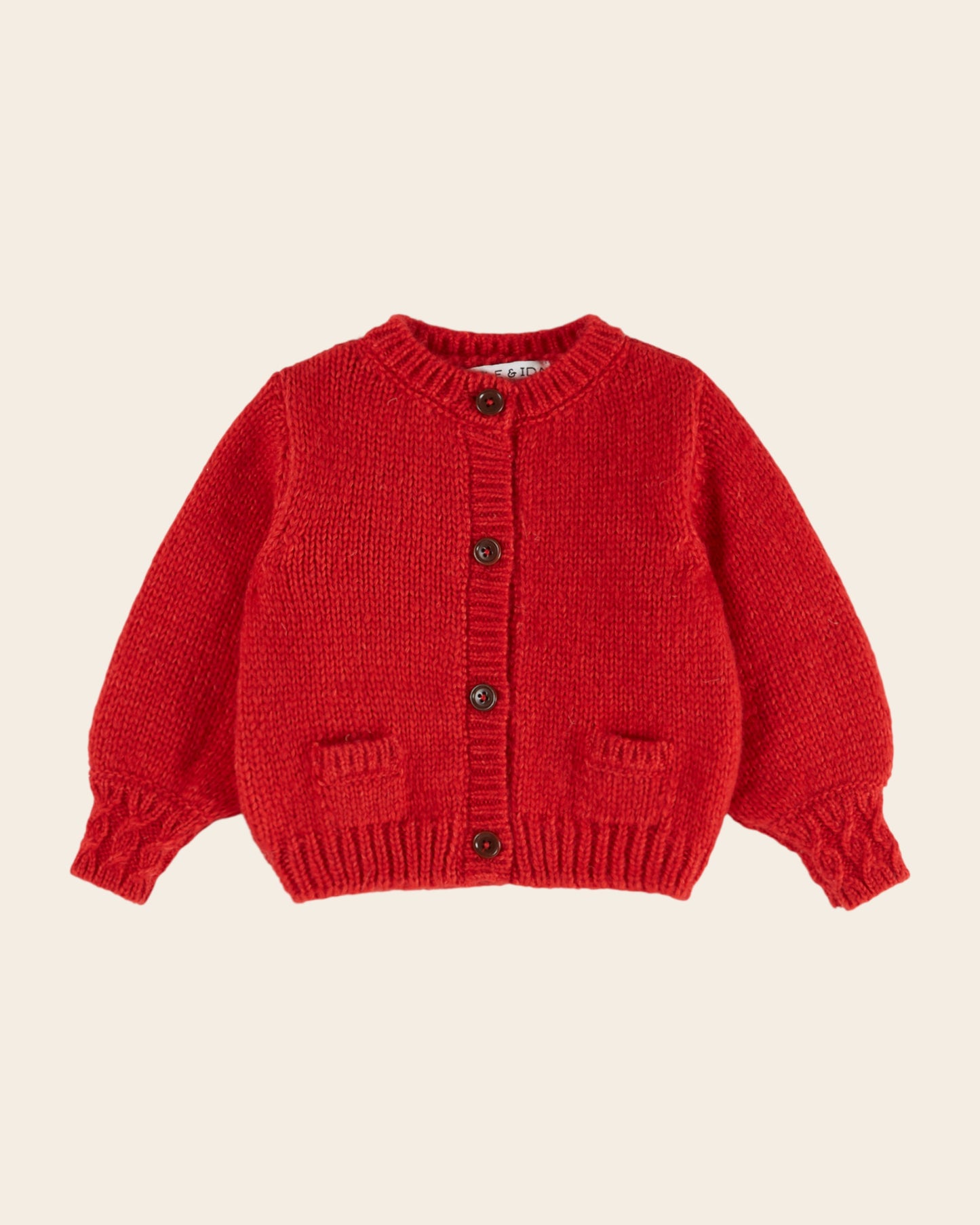 Cardigan - Ultra doux rouge