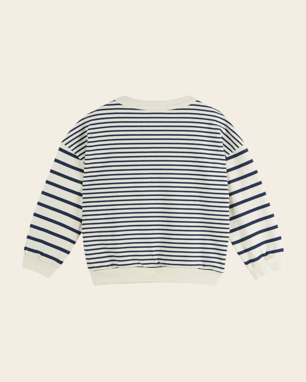 Sweat marinière - Rayé bleu et blanc