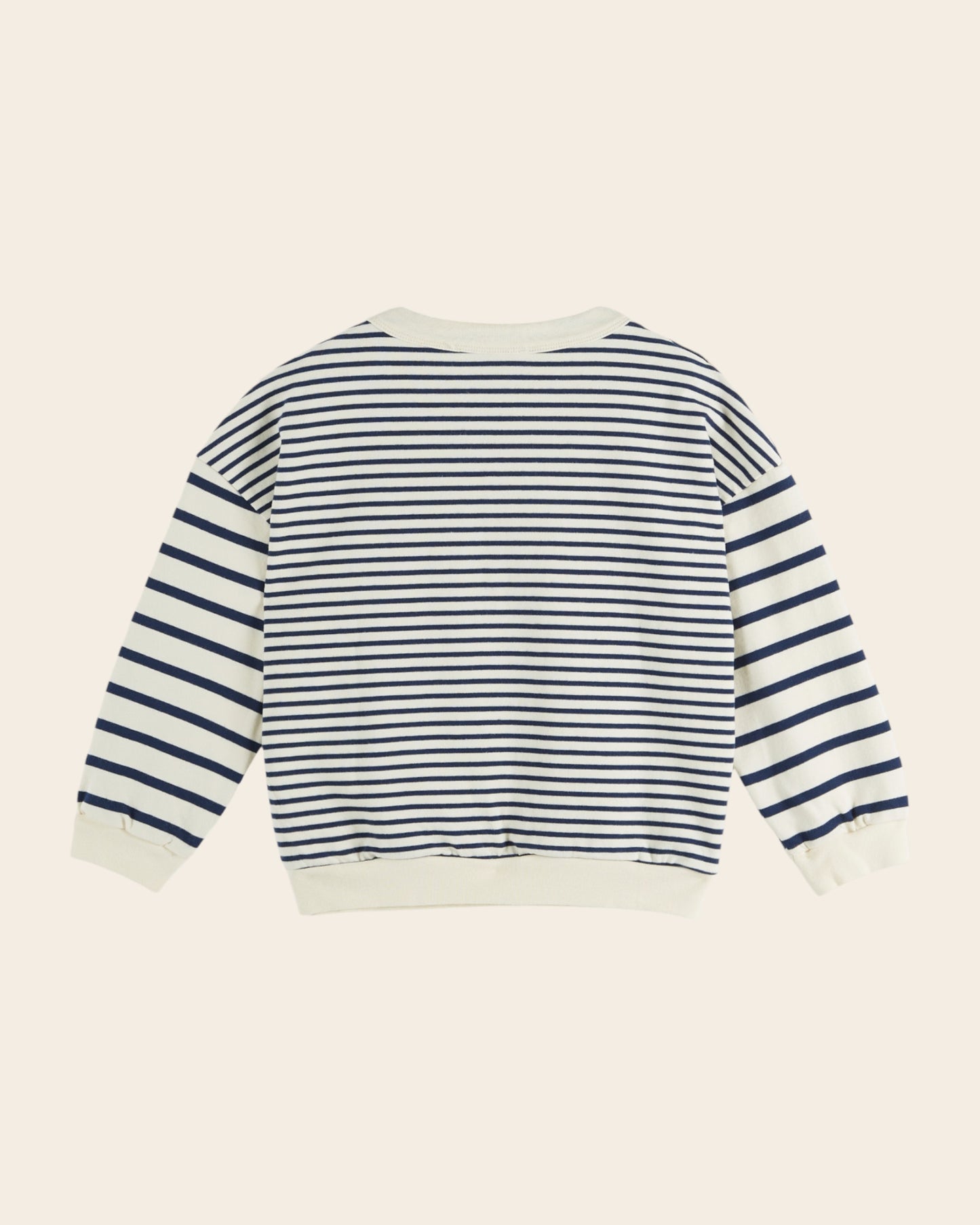 Sweat marinière - Rayé bleu et blanc