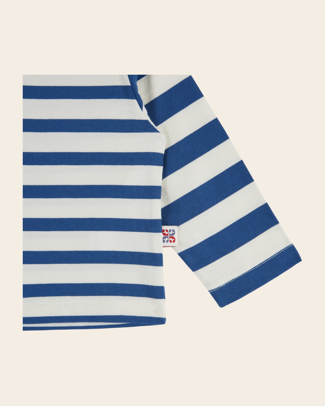 T-shirt bébé - Rayé bleu et blanc