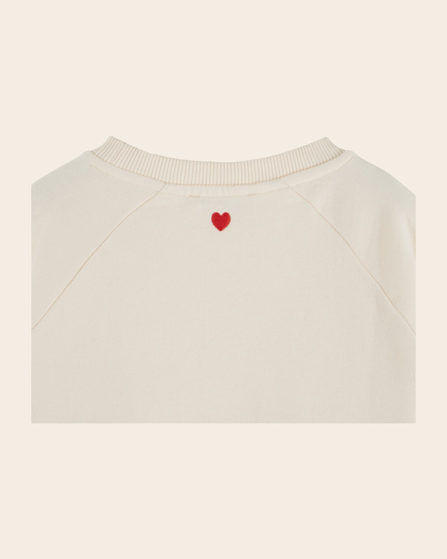 Sweat - Cherry on the top écru