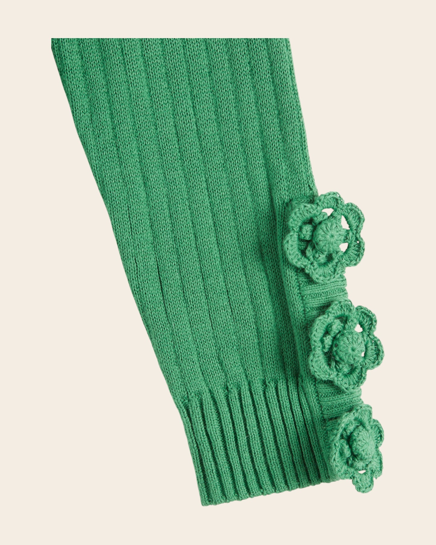 Pull - Côtelé vert
