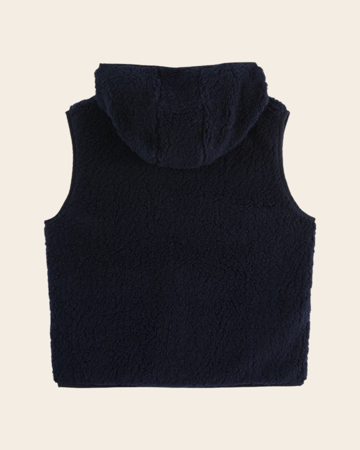 Veste sans manches à capuche - Moumoute marine