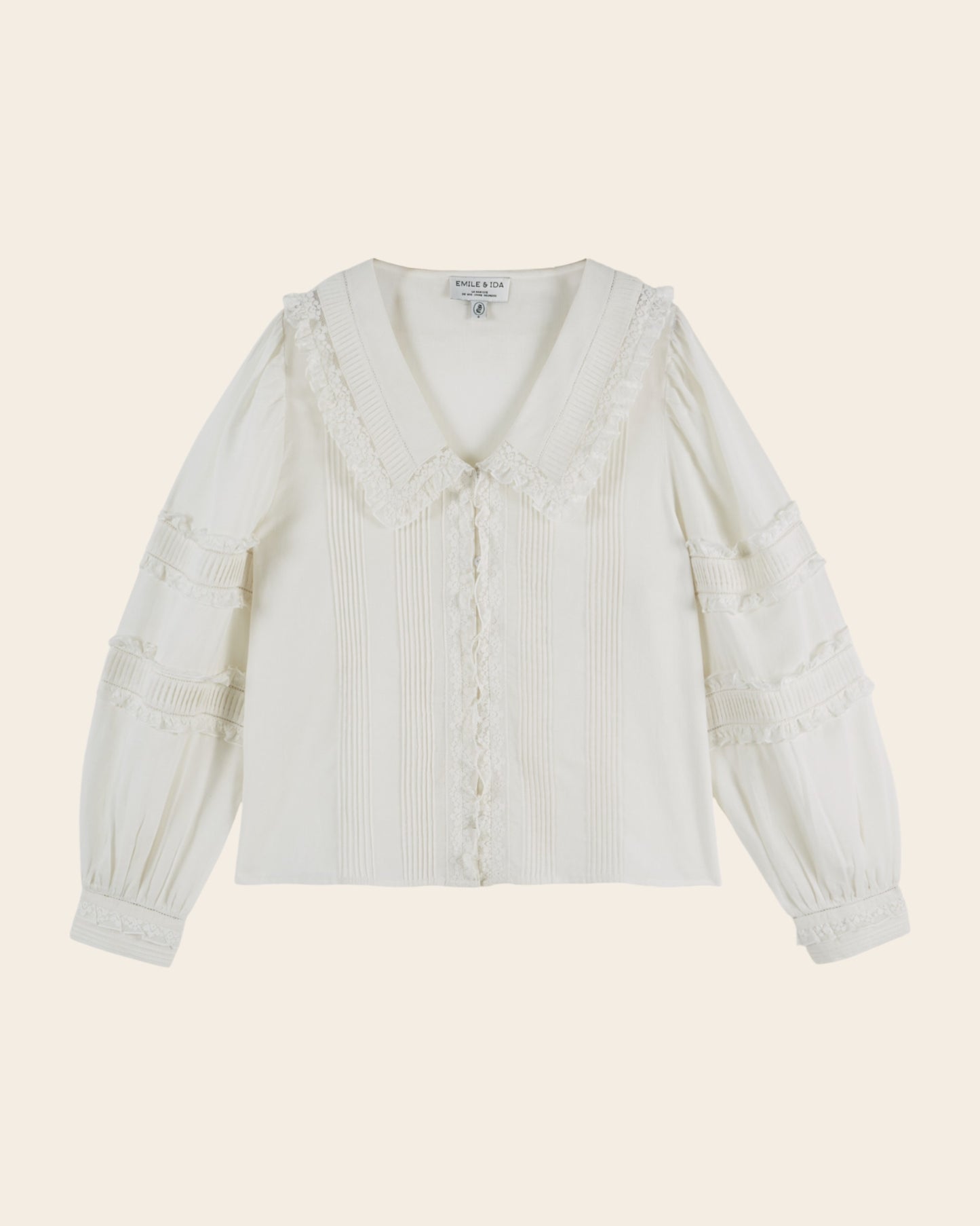 Blouse - Dentelle écru