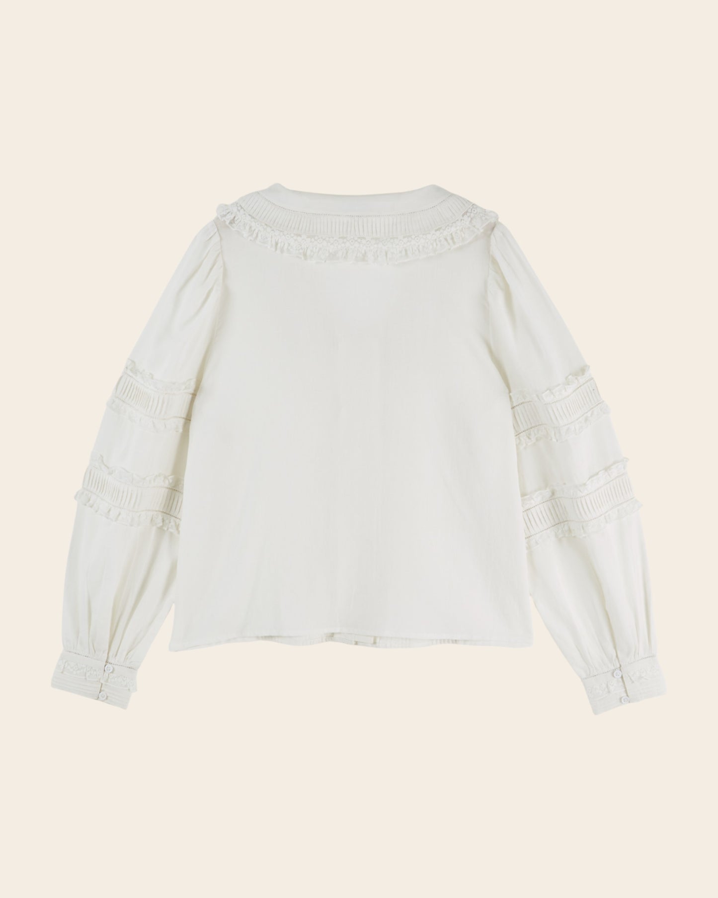 Blouse - Dentelle écru