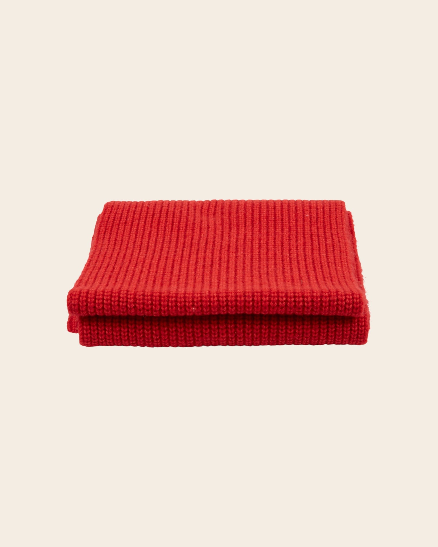 Echarpe - Laine mérinos rouge