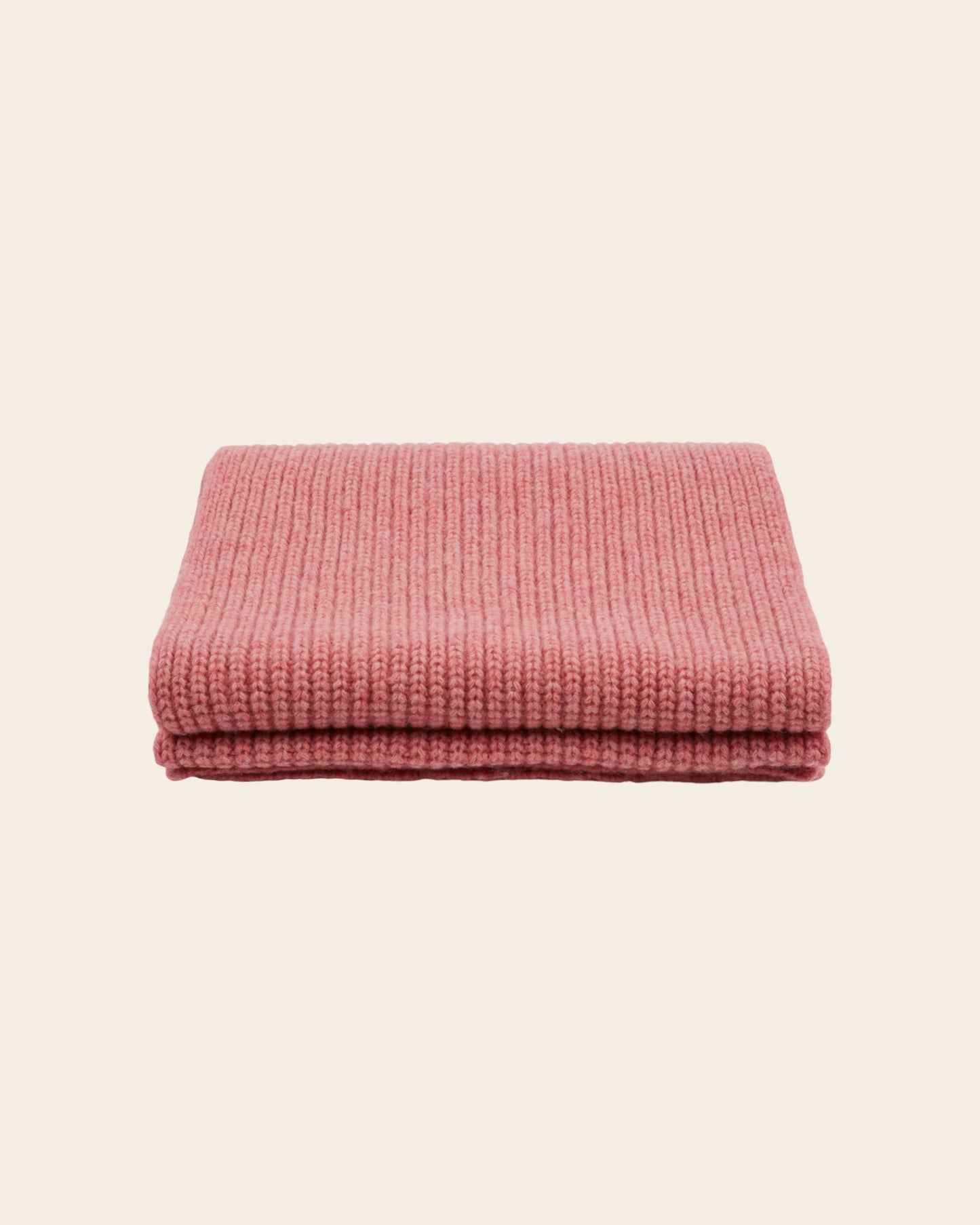 Echarpe - Laine mérinos rose