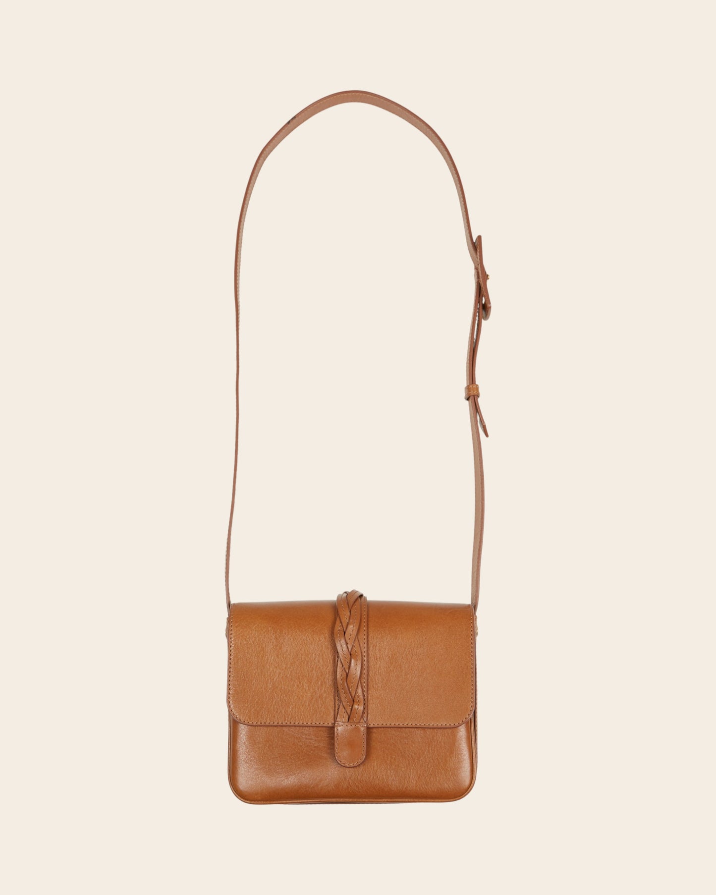 Sac à bandoulière - Cuir camel