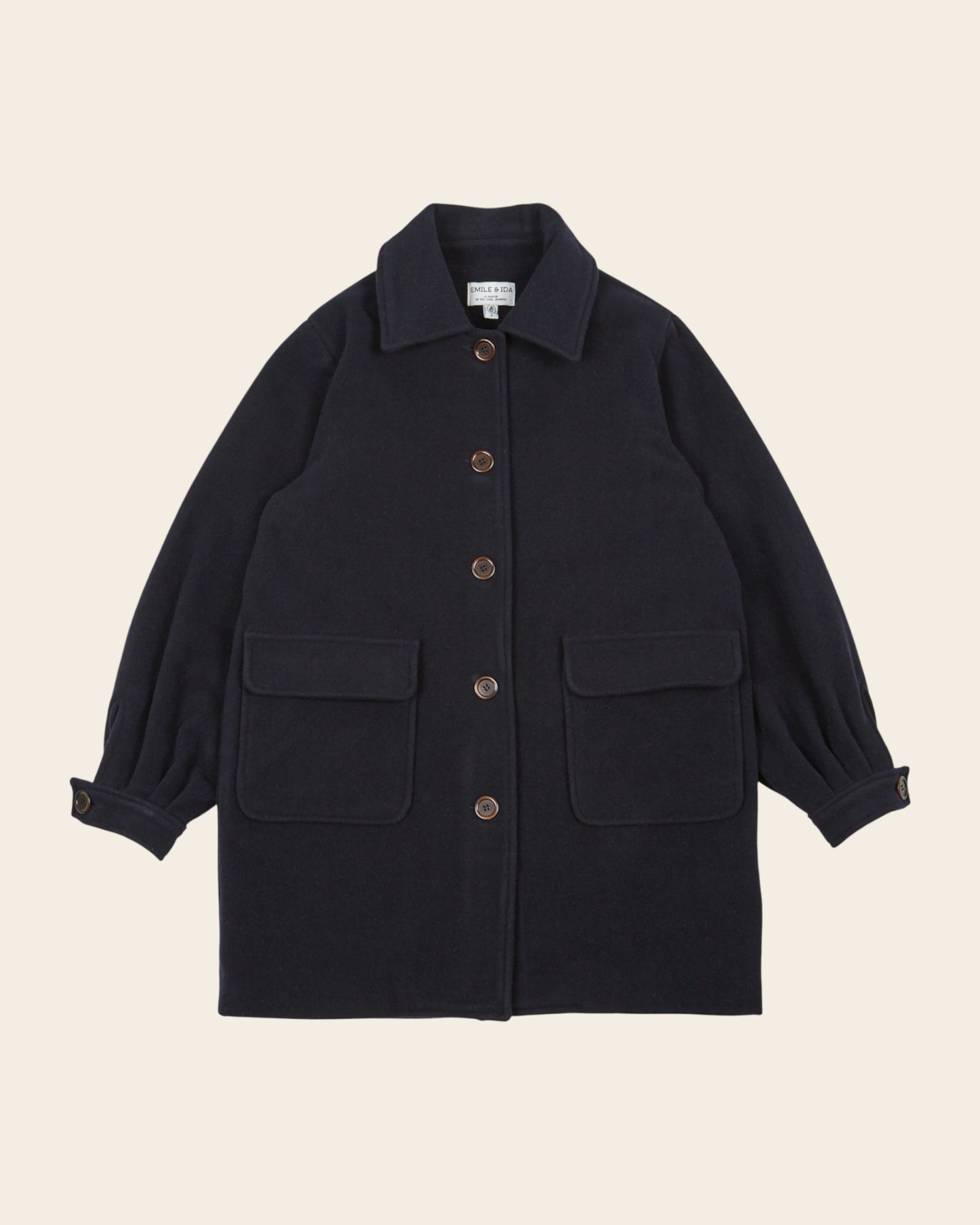 Manteau - Laine marine