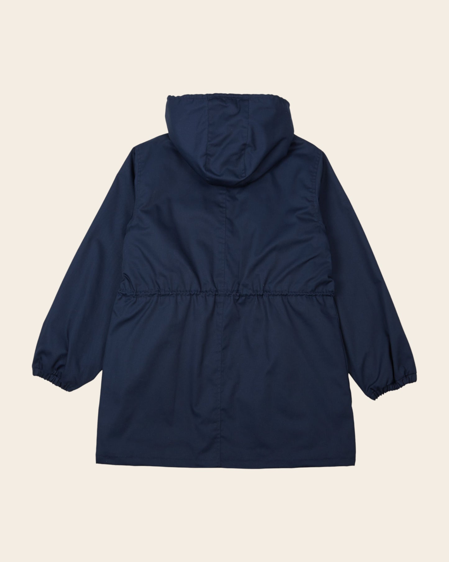 Parka - Doublée moumoute marine