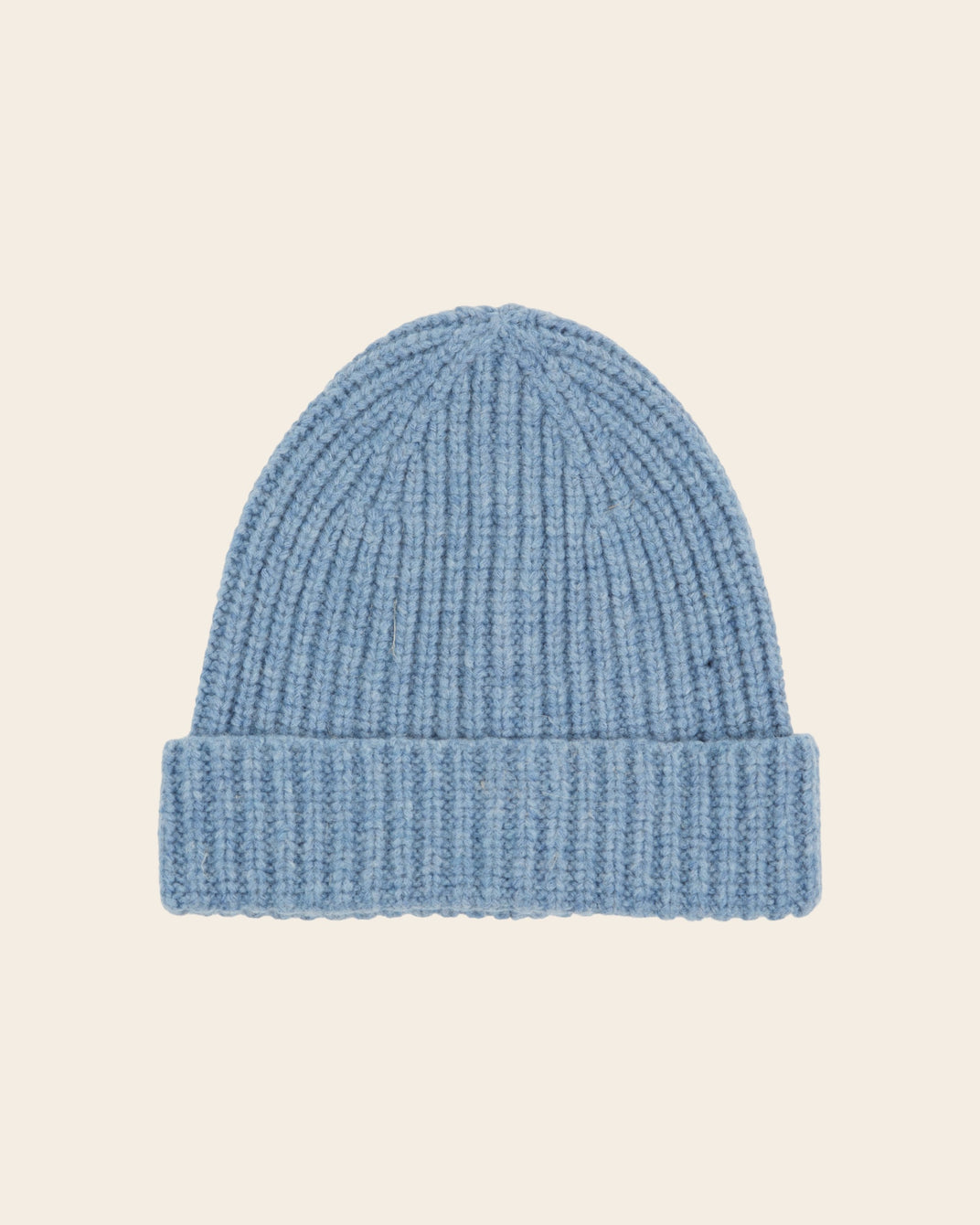 Bonnet - Laine mérinos bleu