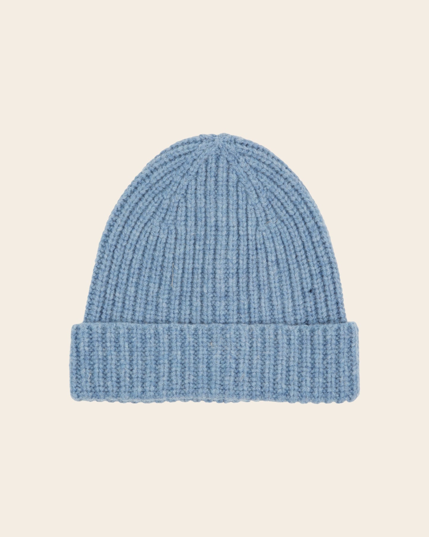 Bonnet - Laine mérinos bleu