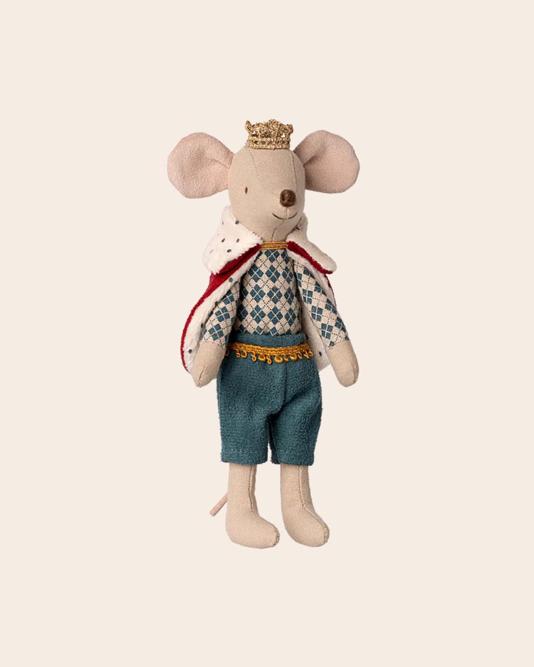 Souris roi papa bleu - Maileg