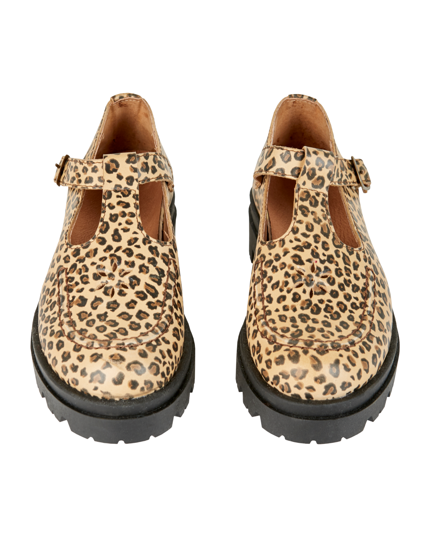 Mocassins - Cuir petit léopard