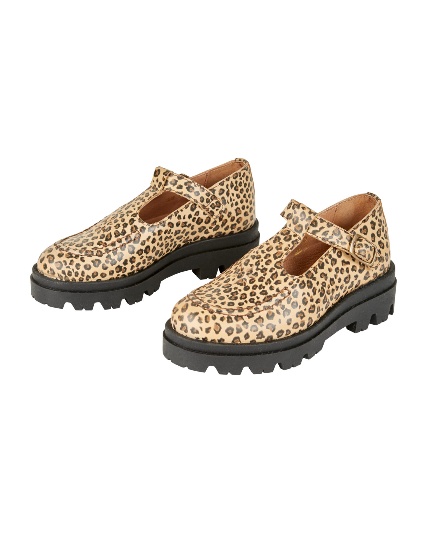 Mocassins - Cuir petit léopard