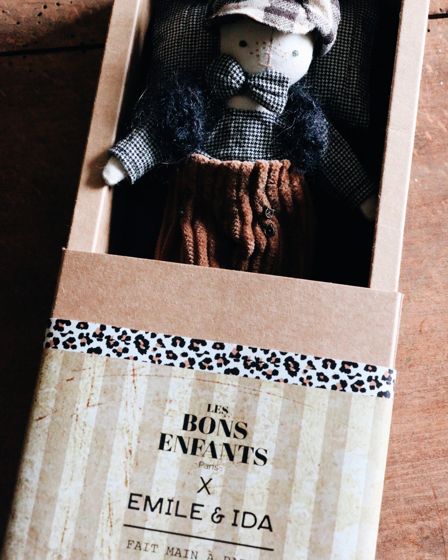 Emile decorative doll - Les Bons Enfants Paris x Emile et Ida